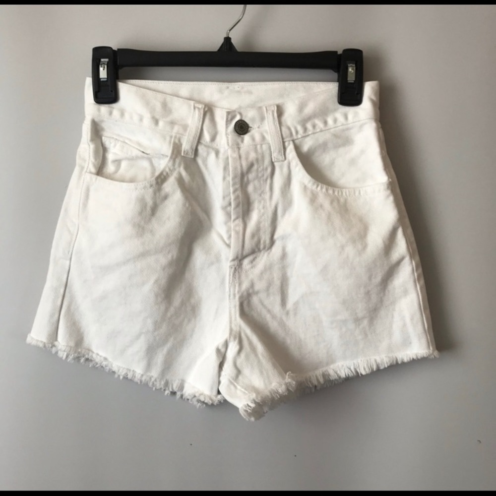 Brandy Melville John Galt High Waist Denim Shorts - Picture 4 of 6